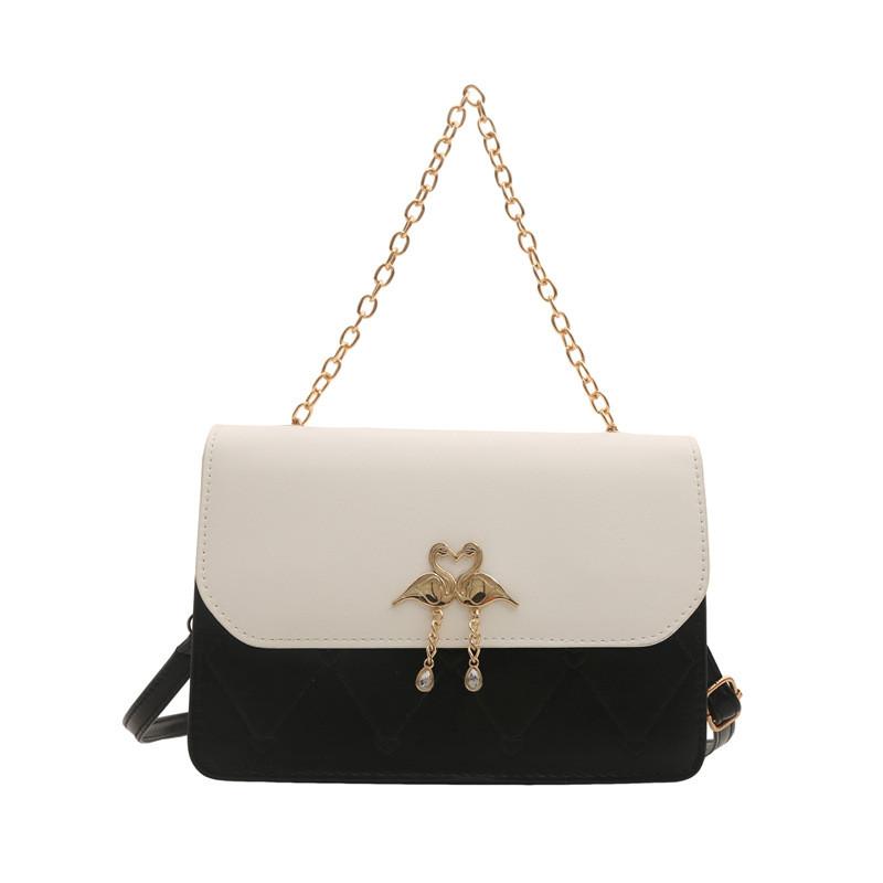 Chic Minimalist Pu Small Square Bag For Women Fashionable Retro Casual Essentials