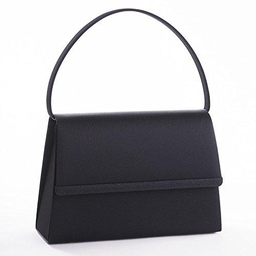 Japanese Black Formal Sub Fukusa Ceremonial Entrance Kindergarten Entrance Graduation Graduation Good Night [Aurora] Bag, Bag, 3-piece Set, Black,