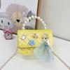 Princess Handbag For Girls Pu Leather Cute Small Shoulder Bag Daily Use