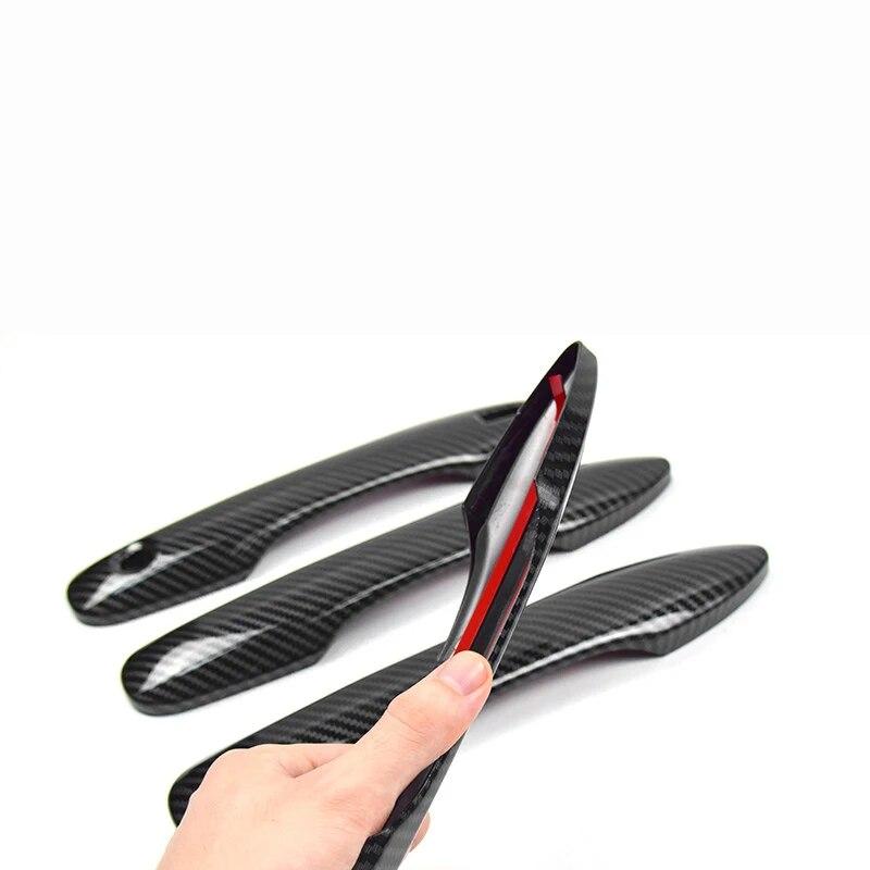 Outer Door Bowl Handle Stickers, Door Handle Bowl Frame For Toyota Camry 8TH XV70 2018    Car Accessories