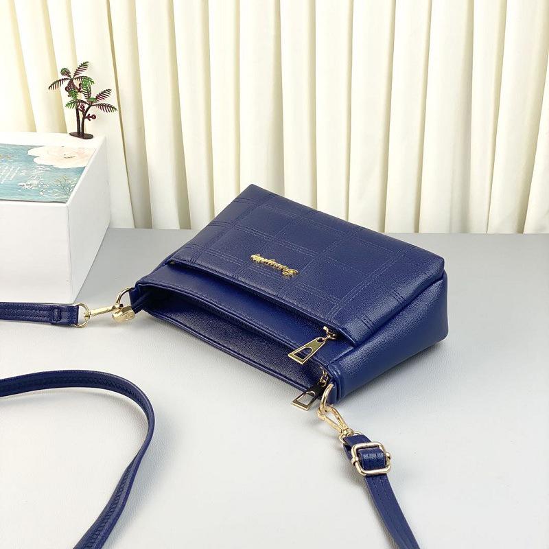 

Women s New Fashion Diamond-Shaped Shoulder and Messenger Handbag for Middle-Aged Mothers