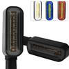 10mm Motorcycle LED Turn Signals Light Blinker Flowing Water Indicators Lamp Flasher Front Rear Lamp For Kawasaki Yamaha