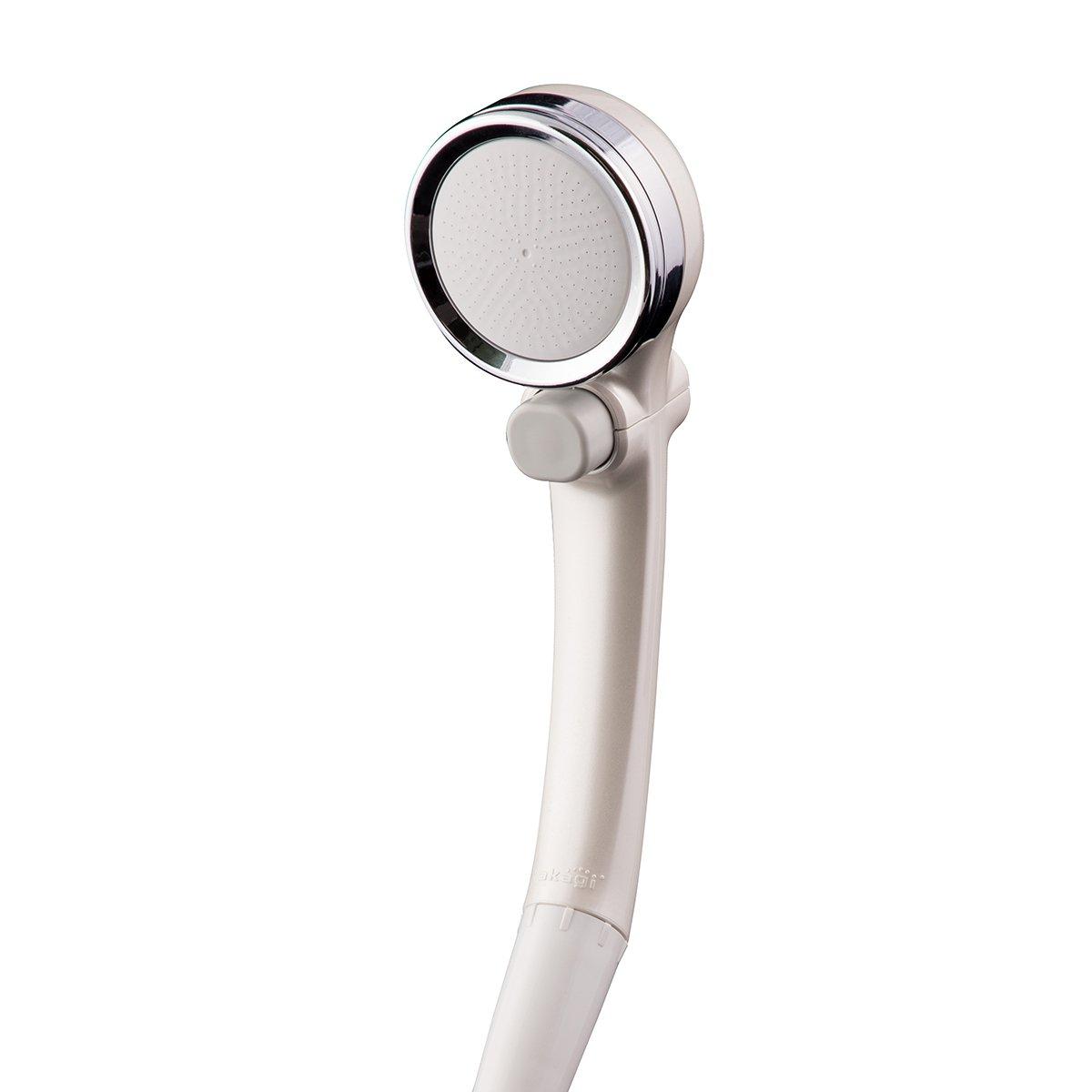 

Takagi Shower Head, More Comfortable Shower Pita, Pearl White, Water-Saving, Bubble Shower, No Tools Required, Easy Installation, JSB101BPW