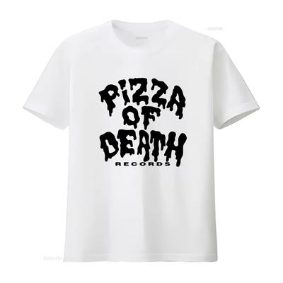 Vintage Hawaiian Style Hardcore Band Punk Rock Pizza Of Death Records T Shirt Vintage Washed Slightly Fashion