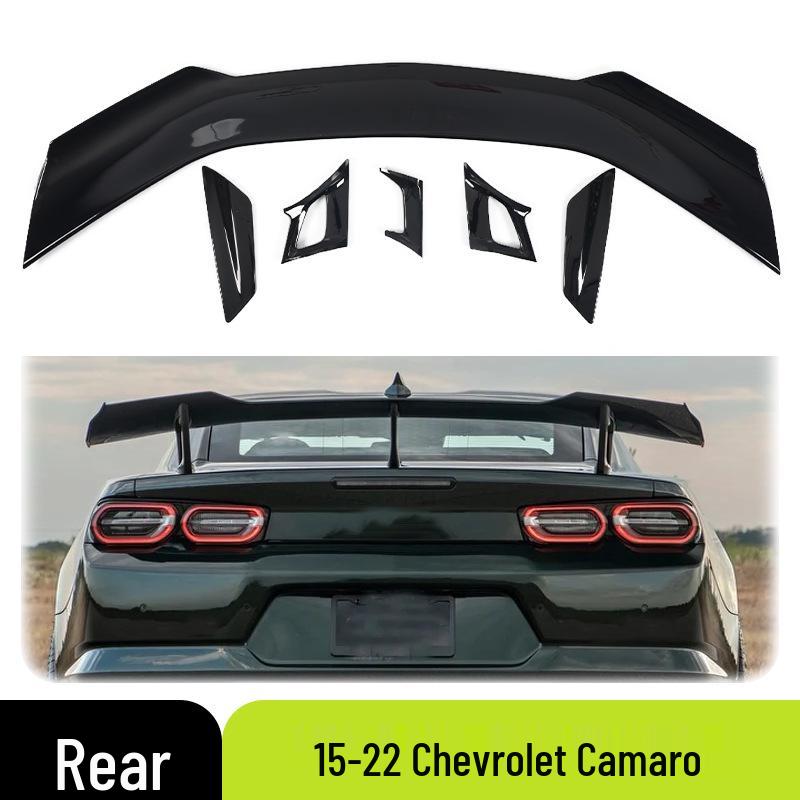

15-22 Chevrolet Camaro Trunk Spoiler Lip with Bracket Matte Black