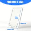 Full Spectrum Sunlight Therapy Lamp Portable  Adjustable Color Brightness Level Timer Memory for Winter Mood Enhancement