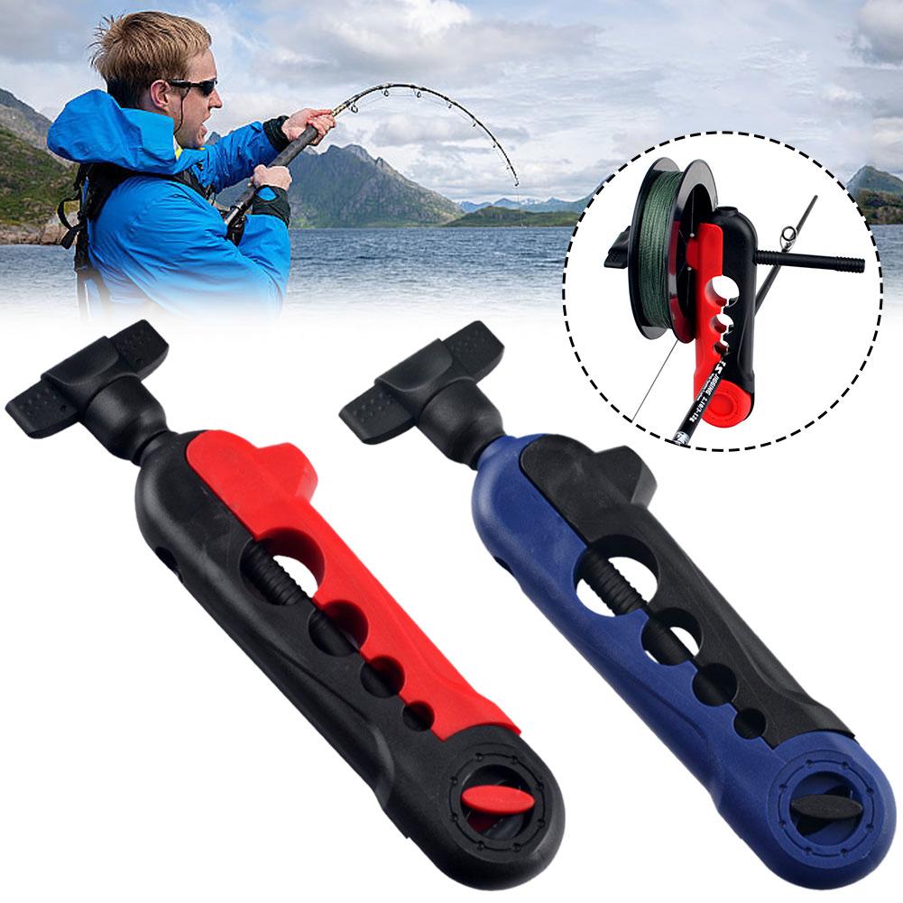 Fishing Rod Line Winder Convenient Line Clamp Fishing Line For Various Coil Sizes Line Winder Spinning Baitcasting Tools