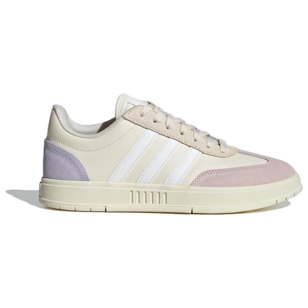 Adidas Gradas Comfortable Versatile Low-Top Skate Shoes Women Sneakers Light-Purple Pink IF7081