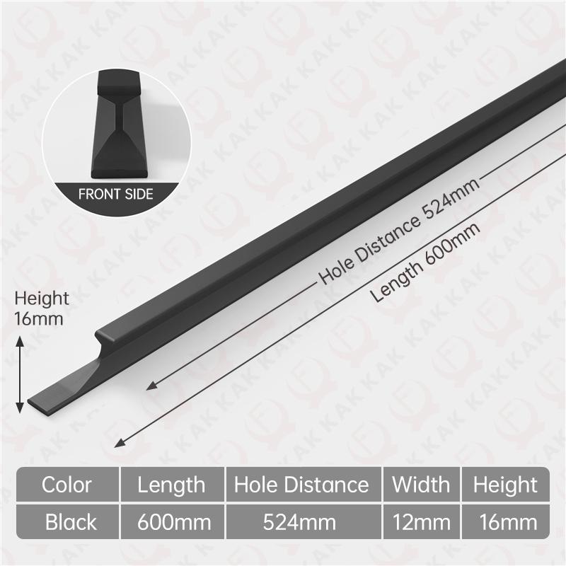 KAK Long Furniture Handles Kitchen Cabinet Knobs and Handles Shoe Cabinets Wardrobes Door Pulls 1000mm Door Handles Hardware