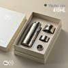 Tazza Termica Premium in Titanio Puro con Tappo Magnetico – Tazza Portatile da Esterno per Auto per Acqua e Infusione Tè