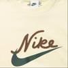 Nike Letter Logo Print Knit Sweatshirt Men Tops Beige FV9513-113