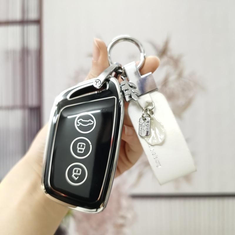 Baojun Kiwi/Wuling Nano Key Cover: EV, E300/RS5 RC6/RC5 Shell Bag for Women