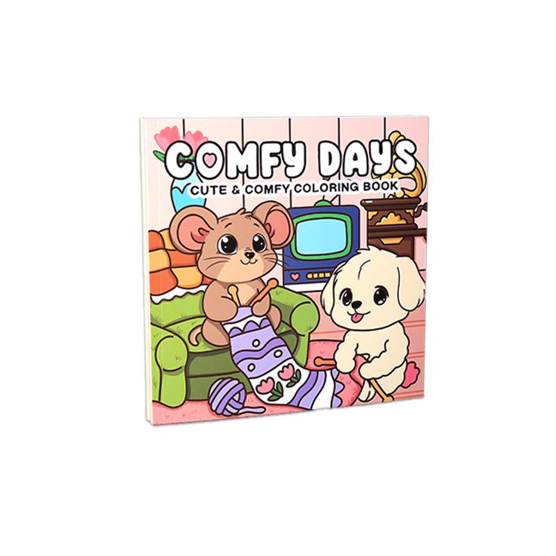 Strašidelná roztomilá příšerka omalovánky