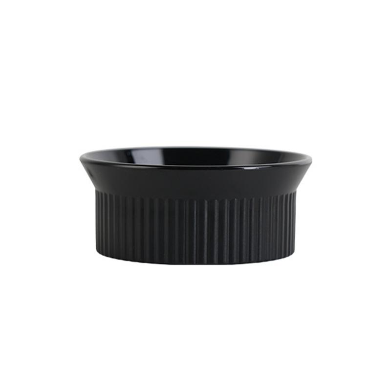 B97A-Coffee Tamper Rotary Powder Dosing Ring Coffee Distributor Leveler For 150Ml Black