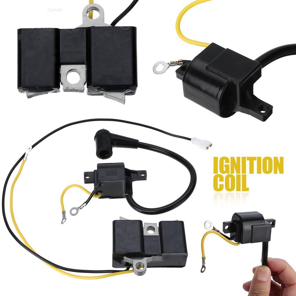 Ignition Coil Spark Plug Set For Husqvarna Chainsaw 61 162 266 Jonsered 630 E Ignition Coil Spark Plug Set For Husqvarna Chainsaw 61 162 266 Jonsered 630 E