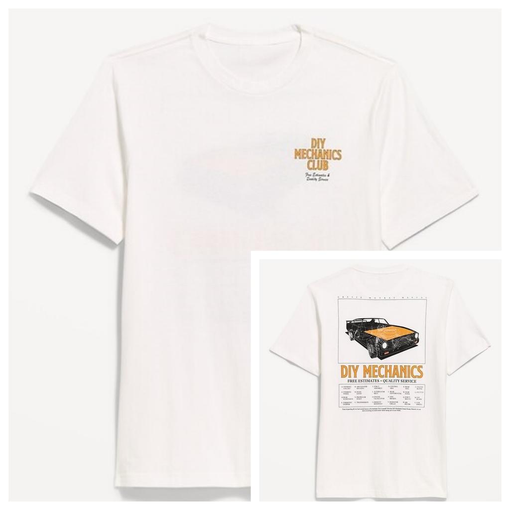 Y2k Einfaches Landschafts-Grafik-T-Shirt High-End Luxus Unisex-Stil Sowohl für Unisex als auch für Unisex