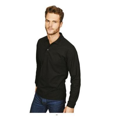 Mens Long Sleeve Polo