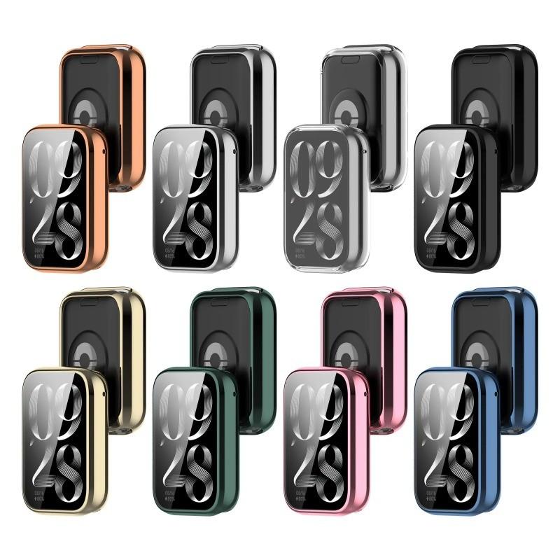Metal Strap +TPU Case for Xiaomi MI Band 9Pro Stainless Steel Magnetic Clasp Wrist Band with Protective Case Shell