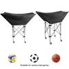 Hammock Football Cart Collapsible Volleyball Wheeled Cart Training Equipment Rolling Ball Holder Basketball Storage Organizer