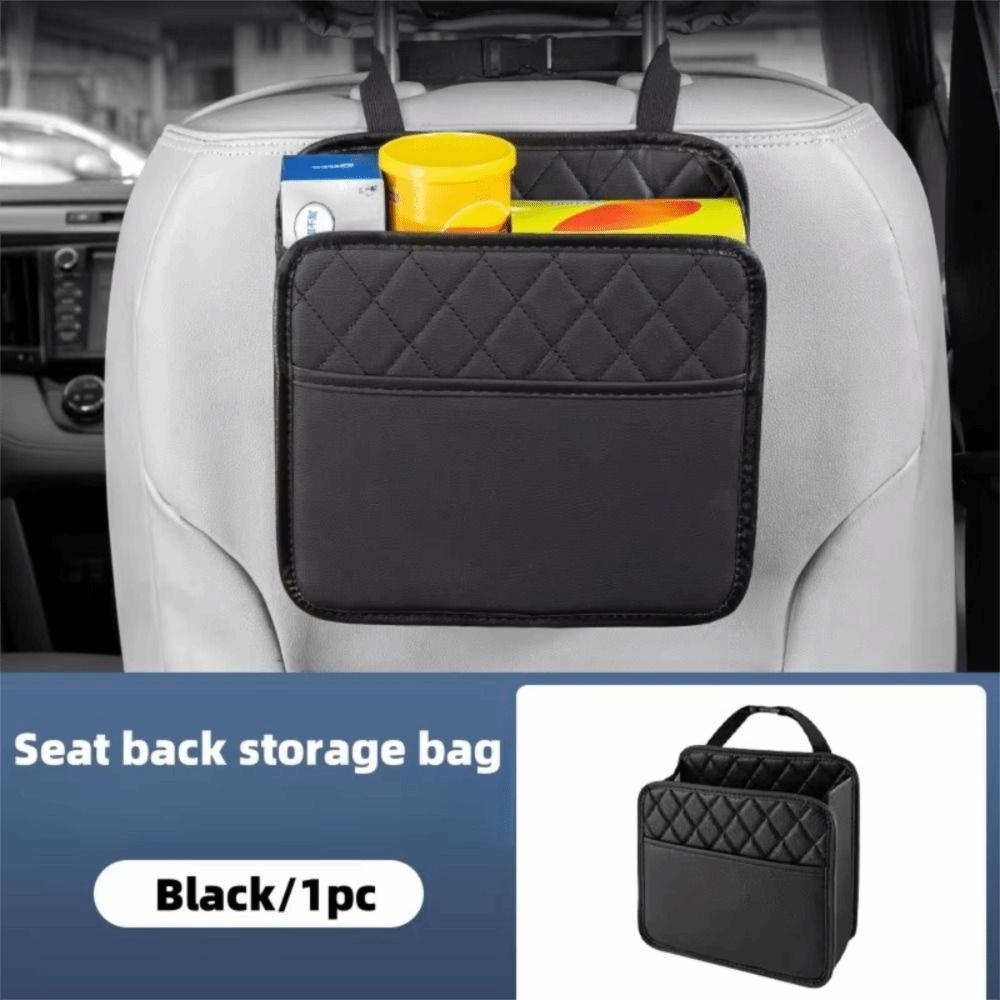 Multifunctional Vehicle Hanging Pocket Space-Saving Backseat Storage Rack  Car Accessories