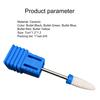 Nail Drill Bit Hard-wearing Rust-proof Ceramics Electric Nail Drill Bit for Home