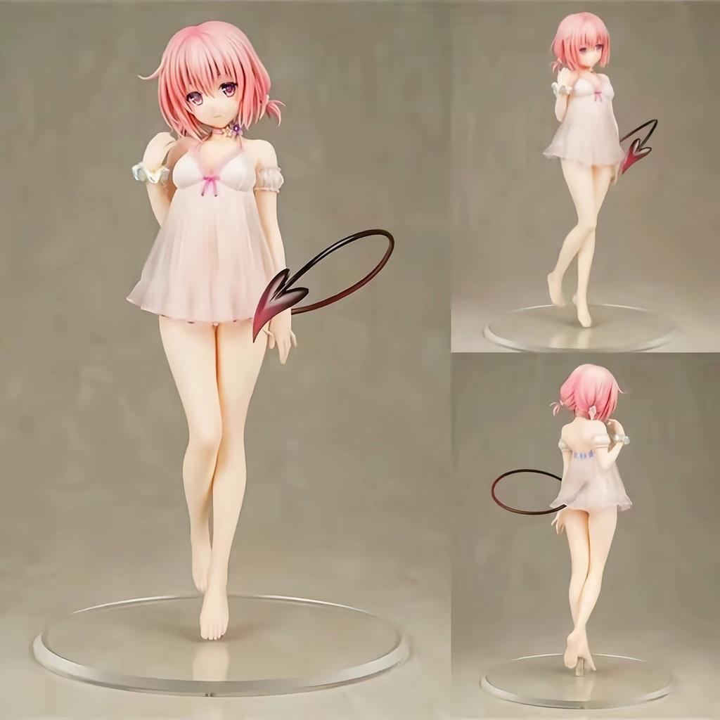 24Cm Momo Belia Deviluke Anime Figure Action Character Model Desktop Decoration Collect Ornament Toy Doll Otaku Pretty Girl Gift