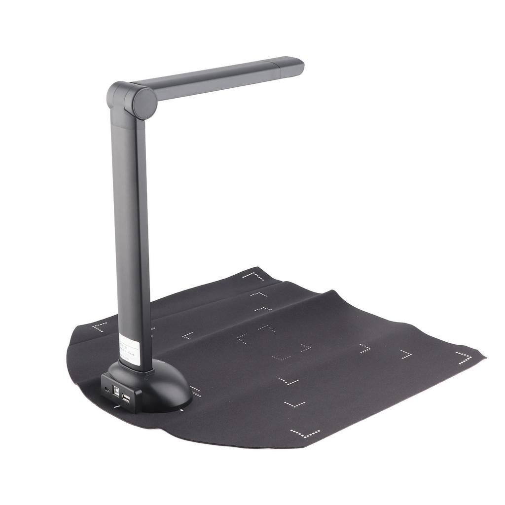Book Scanner Camera 10MP Multi Language OCR Real Time Projection A3 A4 Foldable Portable USB Document Camera Scanner
