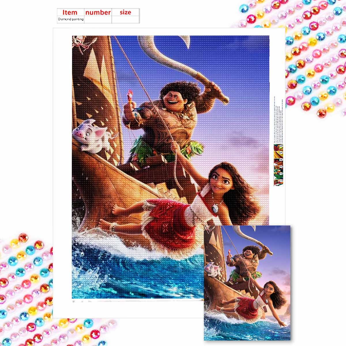 

Алмазная живопись своими руками Семейка Крудс Набор для вышивания крестом Мозаичное искусство Алмазная живопись Полная выкладка Алмаз Домашнее украшение Round 20x30cm