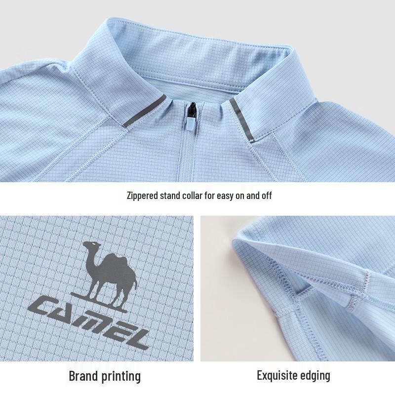 Camel Women's Quick-Dry Long Sleeve Sports T-shirt
