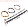 5Pcs WWJD Adjustable Colorful Bracelets What Wound Jesus Do Bracelets Inspirational Christian Jewelry Gifts For Women Men