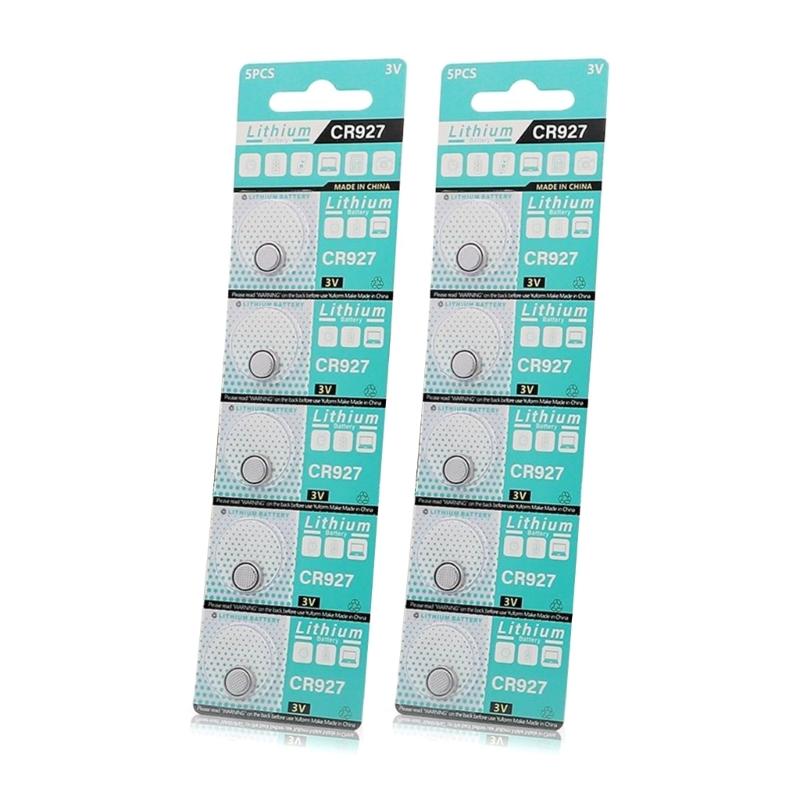 Quality CR927 Button Cell Battery Set of 5/10/20pcs CR 927 Watch Batteries Button Battery for Remote Calculator Scales