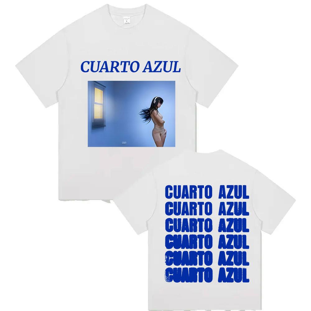Aitana Cuarto Azul Album Graphic T ShirtPure Cotton Printed T-shirt Harajuku Casual Y2k T Shirts