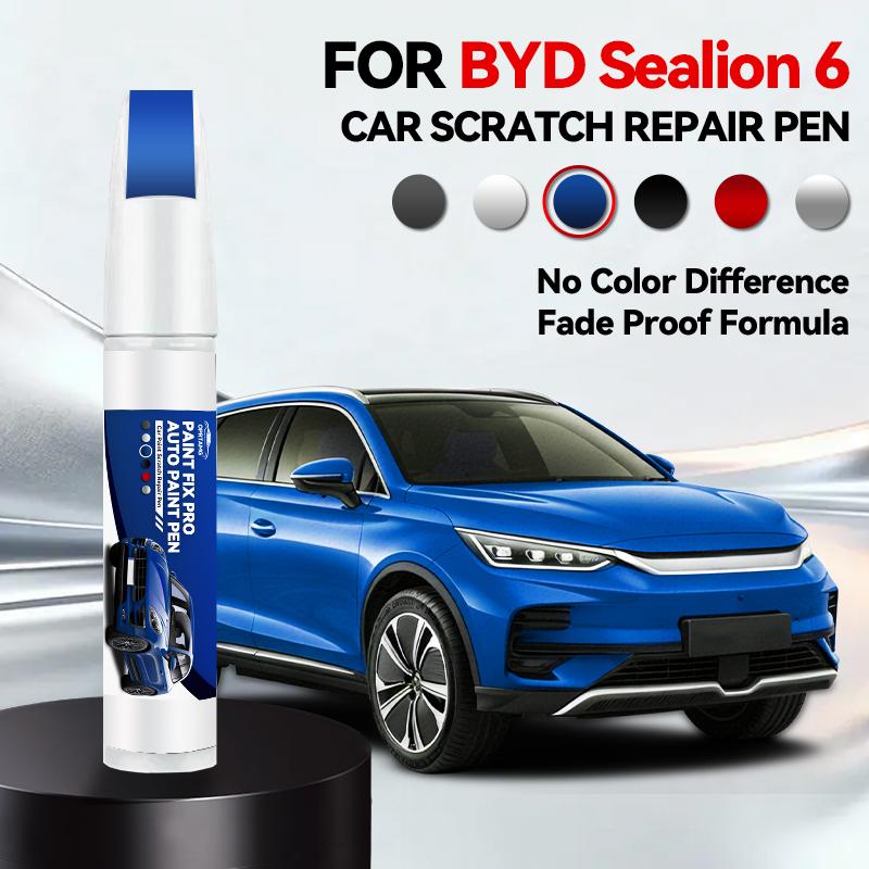 Opravná tužka na autolak pro BYD Sealion 6 2023-2025 Příslušenství pro opravu škrábanců na laku Azurově modrá Baltská černá Bílá Kamenně šedá