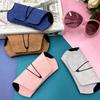 Waterproof Glasses Case PU Leather Sunglasses Storage Box Eyeglasses Pouch  Eyewear Accessories