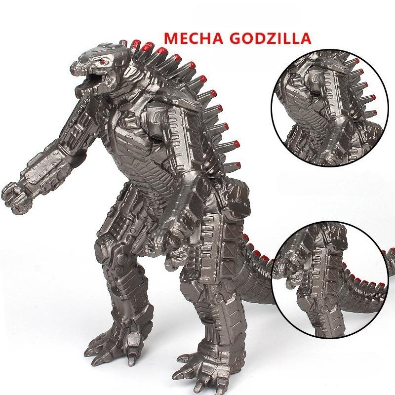 14.5cm Anime Godzilla X Kong : The New Empire Action Figure Titan Godzilla Soft Glue Monster Scale Model Doll Collection Toys