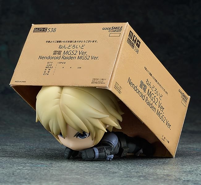 Nendoroid METAL GEAR SOLID 2 SONS OF LIBERTY Raiden MGS2 plastic action figure Ver. Non-scale pre-painted (reissue)