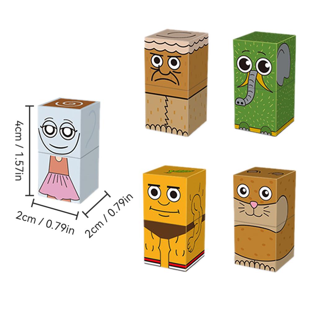 Non-Toxic Tungtungtungsahur Figure Building Fun Educational Ai Character Magnetic Blocks Set Diy Bricks Creative Stem Toys Kids Gift