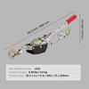 SucceBuy Guincho de Catraca Power Puller 2/4T com Engrenagens Duplas e Gancho Puxador de Cabo de Guincho Automotivo para Resgate de Veículos