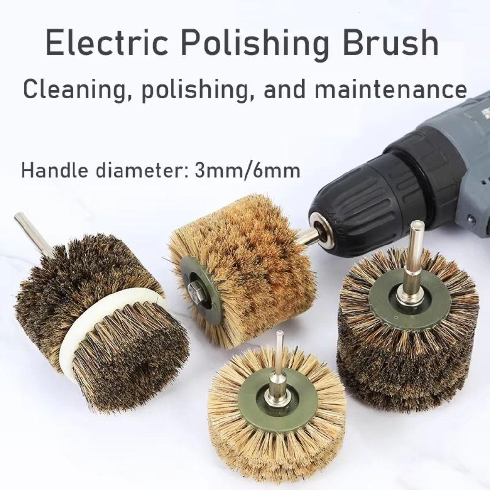 Thickened Circle Brush Bristle Brush Head Bristle Brush Quick Glue Removal