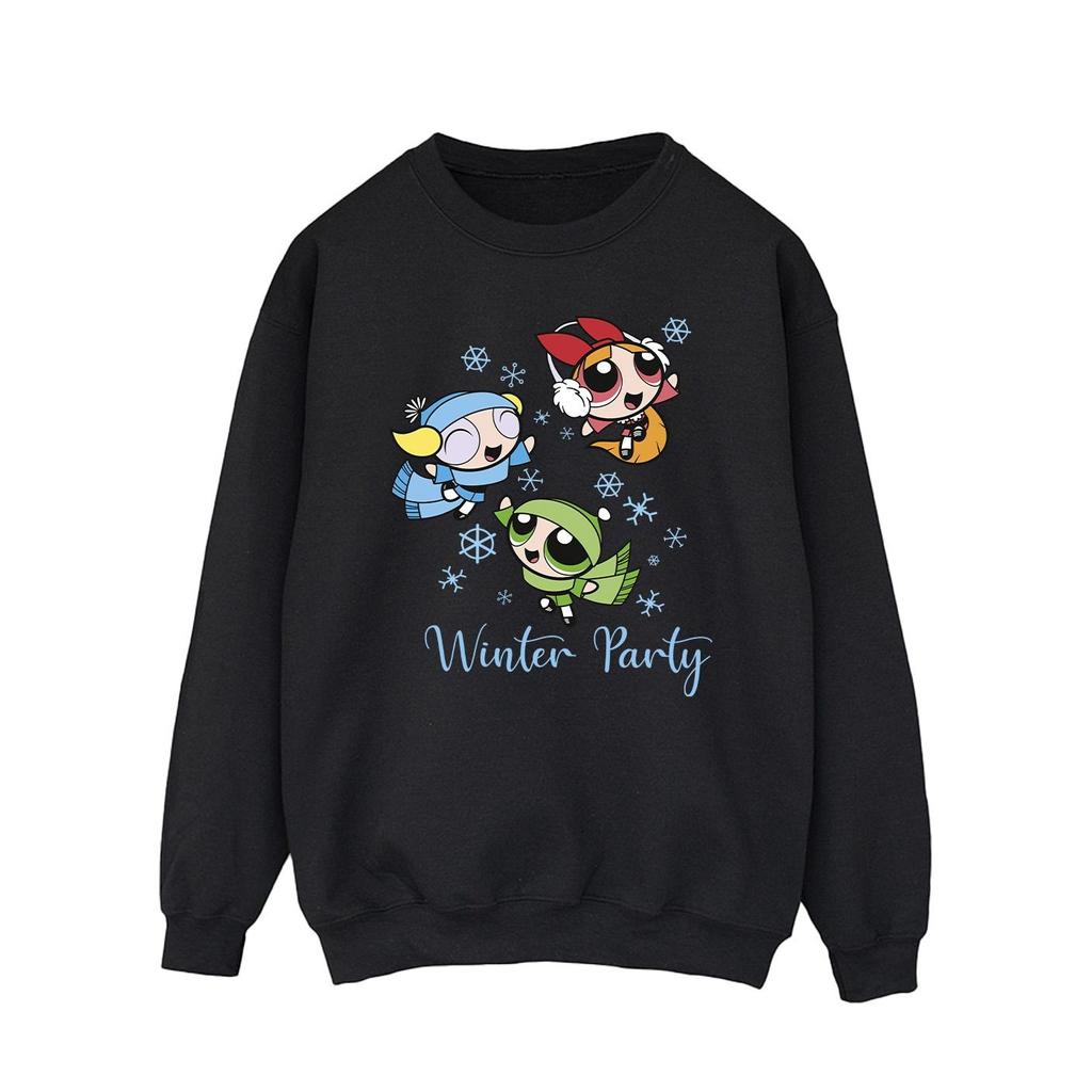 The Powerpuff Girls Mens Girls Winter Party Sweatshirt