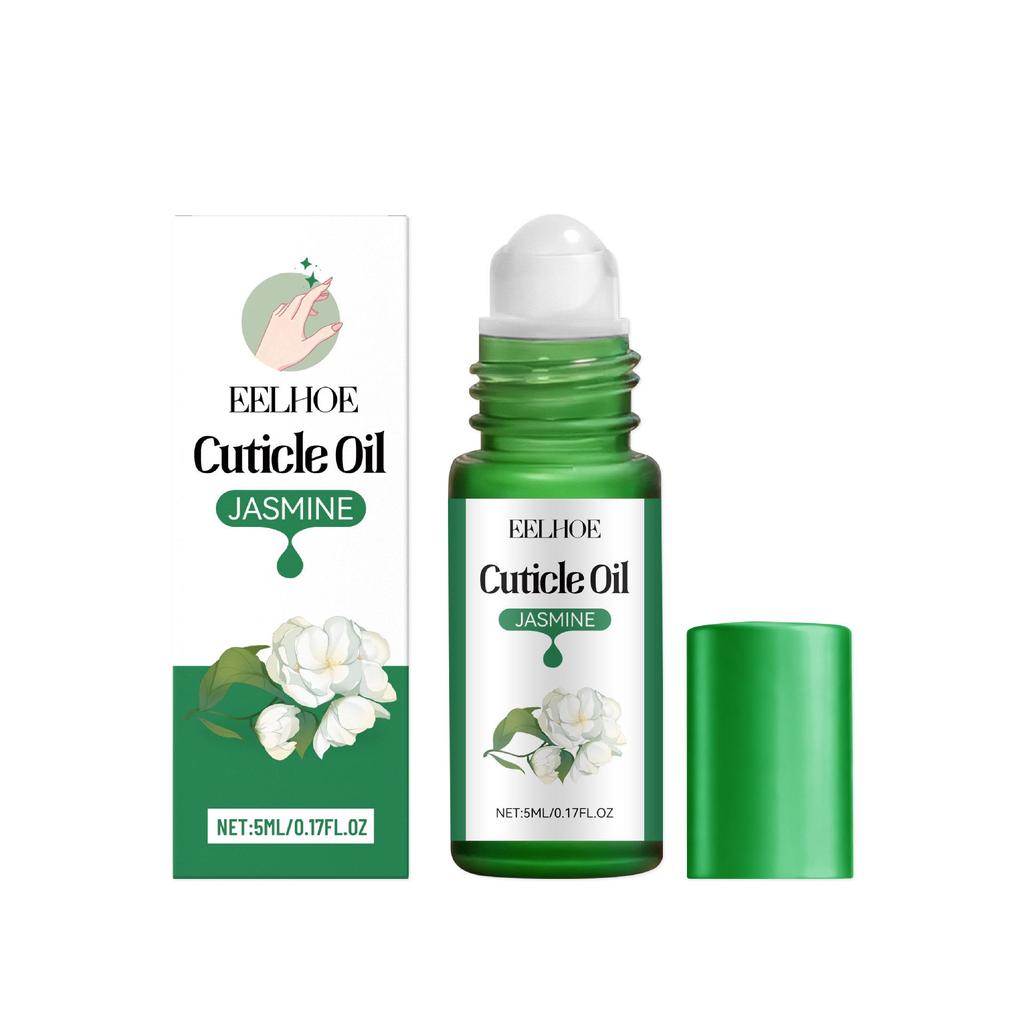 EELHOE Fruit-Scented Cuticle Oil: Softens Nail Edges, Portable Manicure Care