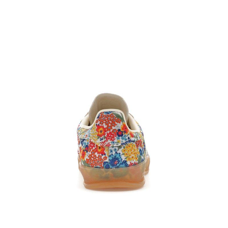 Adidas Liberty London X  Gazelle Indoor Floral Embroidery Women Sneakers Cream Off-White Gum JP5309