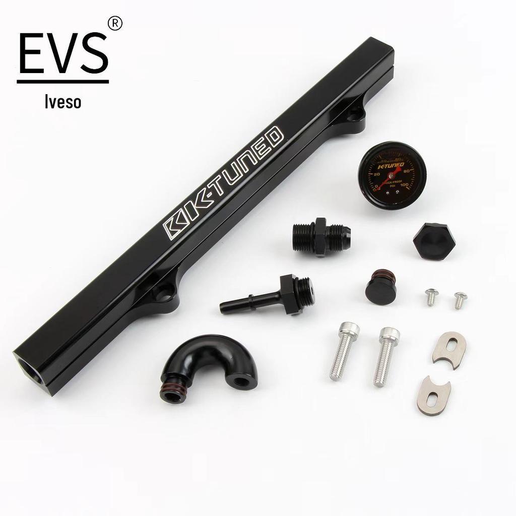 Honda Civic K20/K24 FD2 CL7 DC5 Fuel Rail Assembly with Pressure Gauge