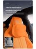 Magnetic Headrest and Neck Pillow Set for Xiaomi YU7: Car Lumbar Support, Backrest Cushion, Interior Decoration