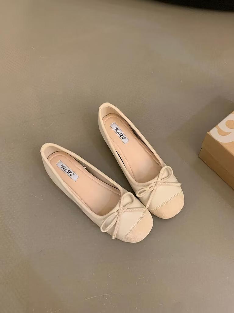 Fashion Womens Soft-soled Flat Shoes Autumn Shallow Slip-on Loafers Women's Shoes Fashion Comfortable Versatile Shoes for Women Sneakers