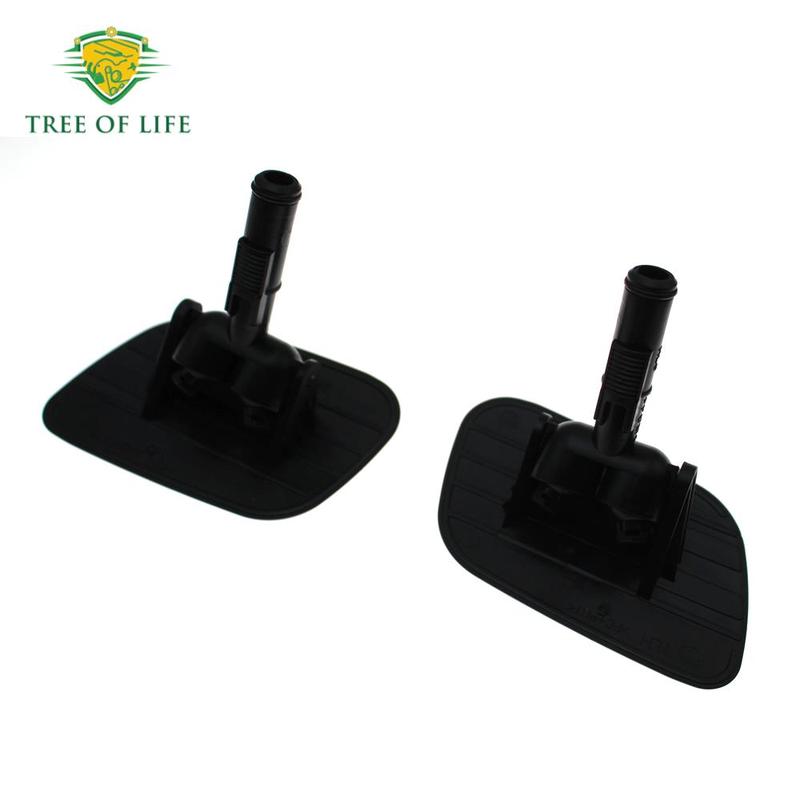 For Hyundai Santa Fe MKII 2009 2010 2011 2012 Right Left Front Bumper Headlight Headlamp Washer Nozzle Cover Jet Cap