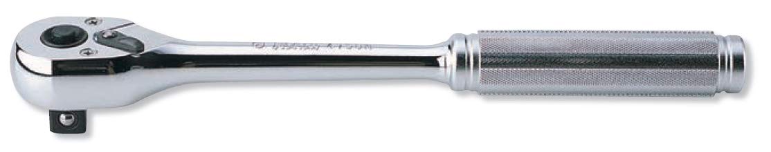 

Koken Square Ratchet Handle Overall Length 4750NB 1/2 (12.7mm) Push-Button (Knurled Grip), 250mm,