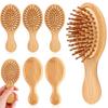 Low Moq Mini Brush Bulk Pocket Travel Small brush Long Short Wet Dry Hair Scalp Massage Gifts for Wedding