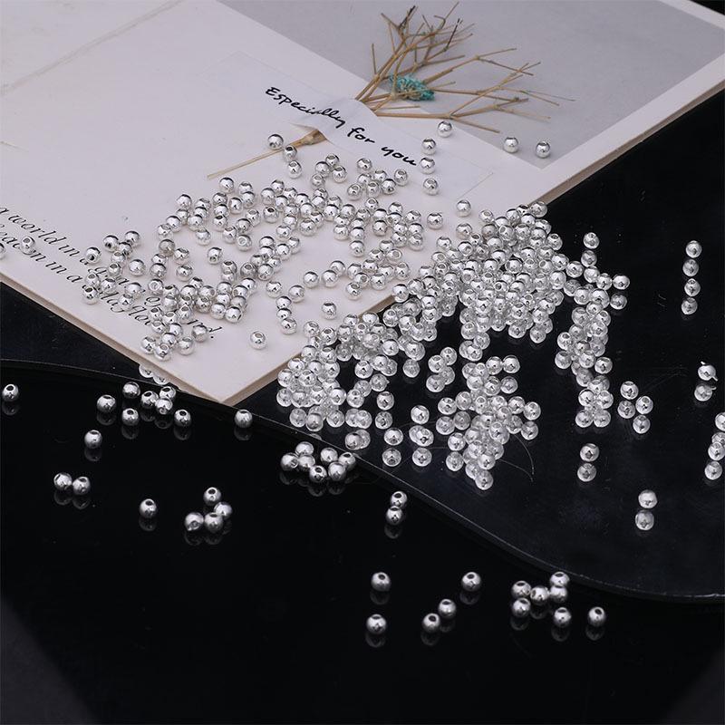 

Посеребренные купроникелевые бусины-разделители с перламутровым блеском для браслетов и ножных браслетов своими руками