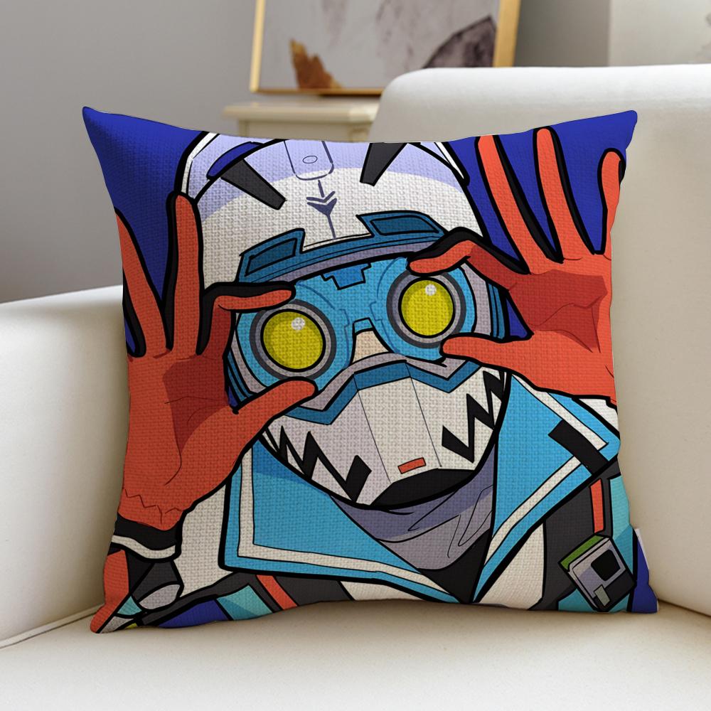Competitive AApex LegendsS Cushion Cover Breathable and skinfriendly linen pillowcase square removable and washable cushion